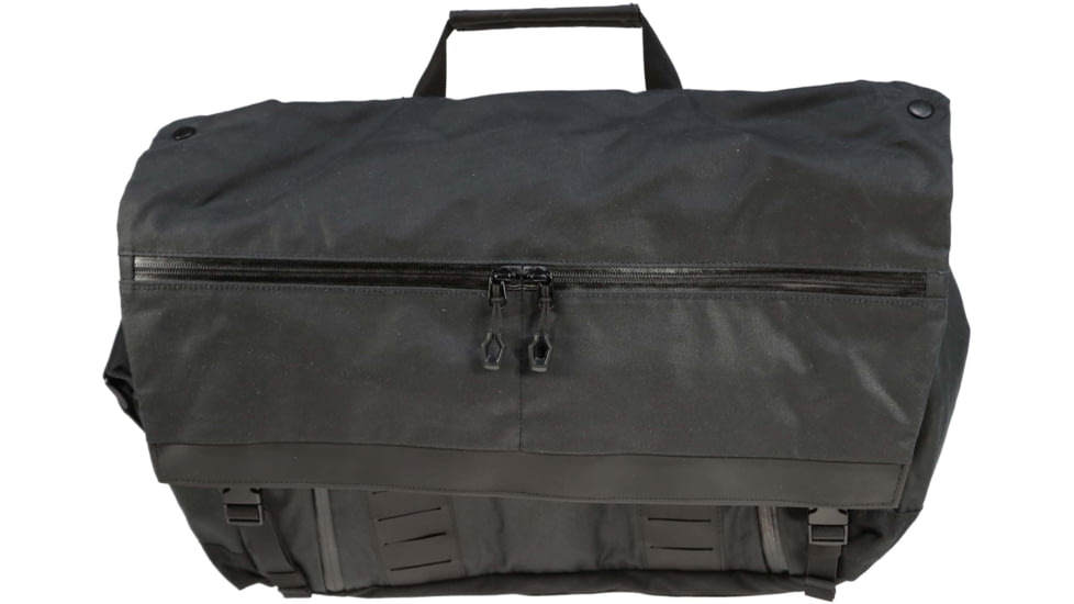 Grey Ghost Gear 2.0 Wanderer Messenger Bag, Black, GTG5906-BLK