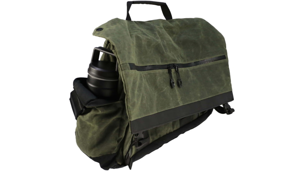 Grey Ghost Gear 2.0 Wanderer Messenger Bag, Olive Drab, GTG5906-OD