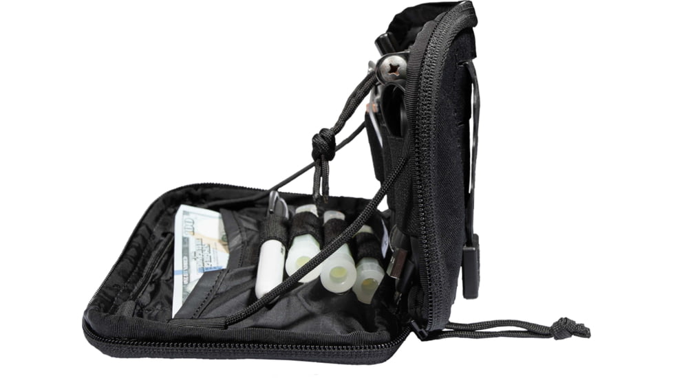 Grey Ghost Gear Admin Pouch Enhanced Thin, Laminate, Black, GTG0387-2