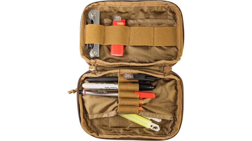 Grey Ghost Gear Admin Pouch Enhanced Thin, Laminate, Coyote Brown, GTG0387-14