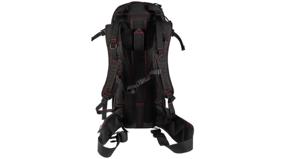 Grey Ghost Gear Apparition Short Barreled Rifle Bag, Black/Black Diamond with Red Stitching, GTG5874-2-2D
