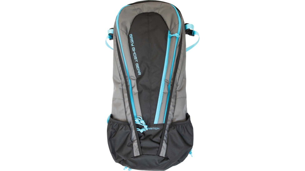 Grey Ghost Gear Apparition Short Barreled Rifle Bag, Black/Cayan Zips, GTG5874-2-49