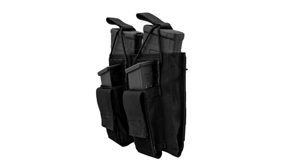 Grey Ghost Gear Double M4/Pistol Panel, Black, 1017-2