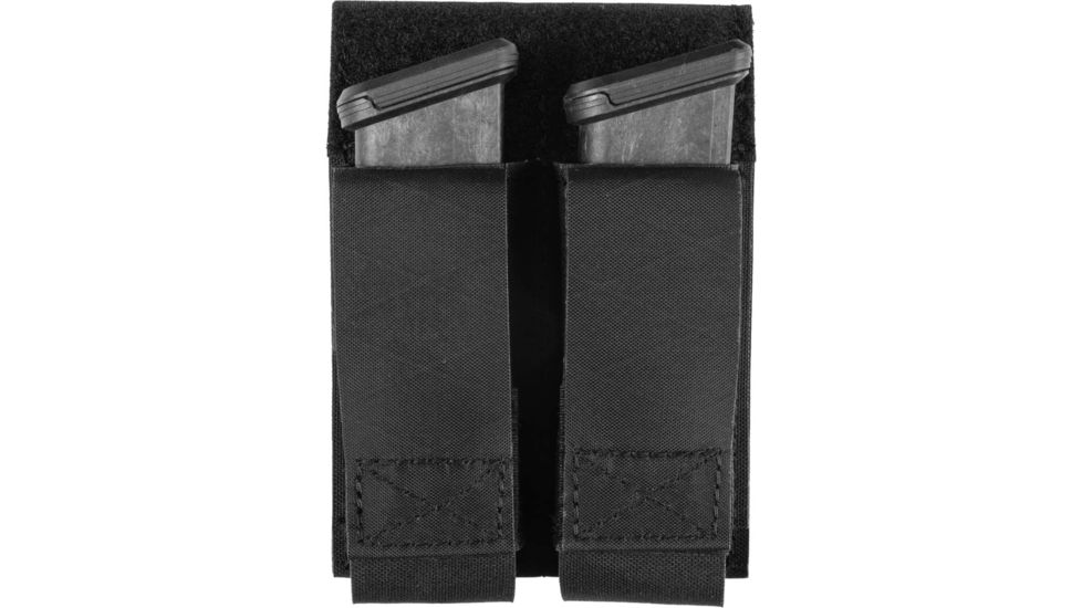 Grey Ghost Gear Double Pistol Magna Mag Pouch, Laminate, Black, GTG0380-2