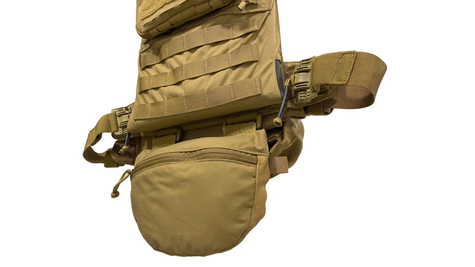 Grey Ghost Gear Ghp Plate Carrier Lower Accessory Pouch, Coyote Brown, 2014-14