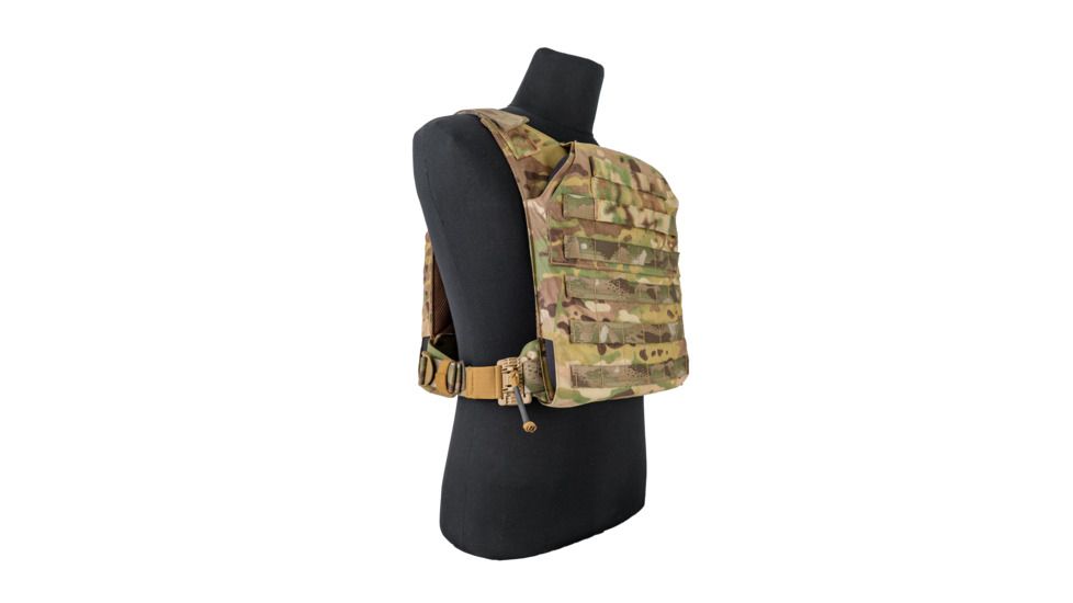 Grey Ghost Gear Minimalist Plate Carrier W/ Roc Attachments, Multicam, 0009-5