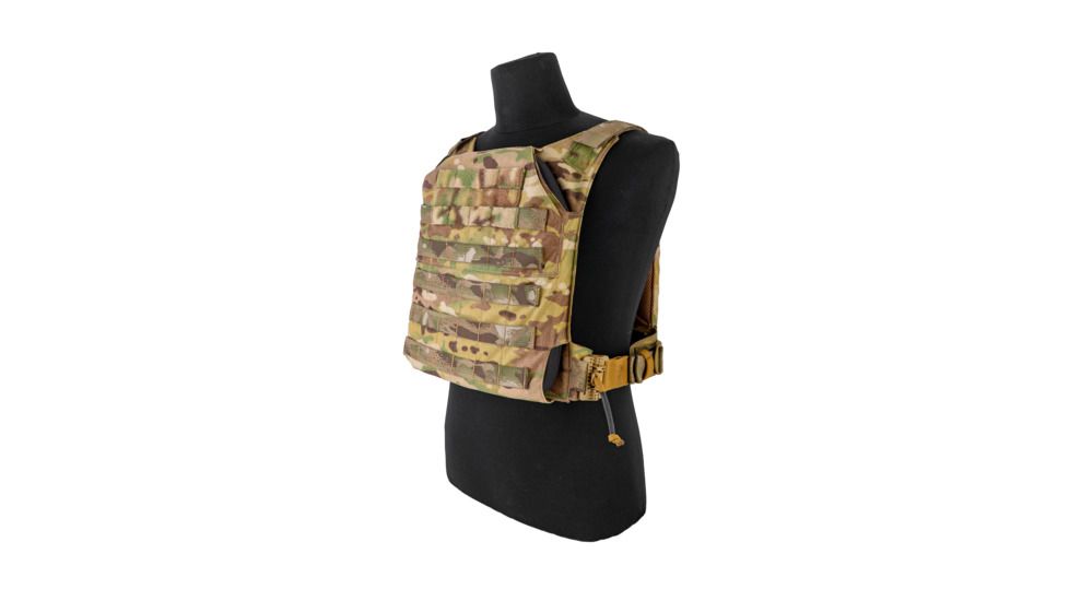 Grey Ghost Gear Minimalist Plate Carrier W/ Roc Attachments, Multicam, 0009-5