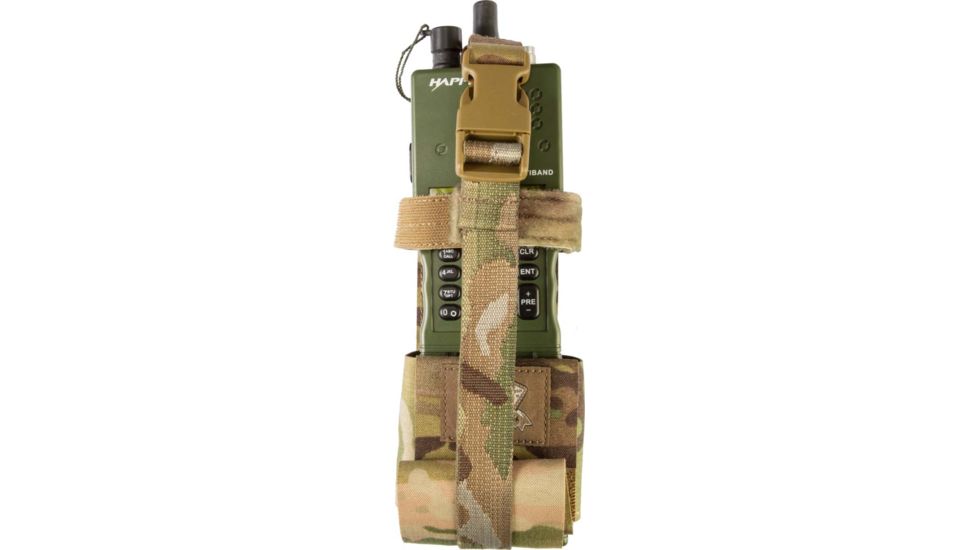 Grey Ghost Gear Radio Pouch, Laminate, MultiCam, Large, GTG0392-5