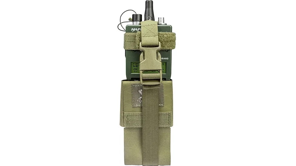 Grey Ghost Gear Radio Pouch, Large, Olive Drab, GTG0392-1