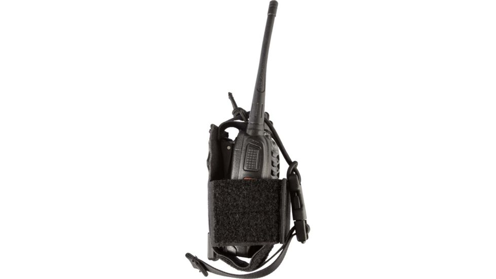 Grey Ghost Gear Radio Pouch Small, Laminate, Black, GTG0381-2