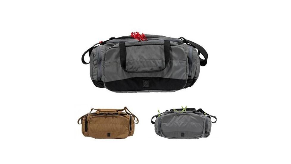 Grey Ghost Gear Range Bag, Black, Coyote Brown, Gray