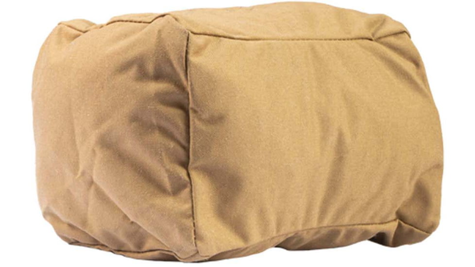 Grey Ghost Gear Riflemans Shooters Rest Squeeze Bag, Coyote Brown, Small, 1500-14
