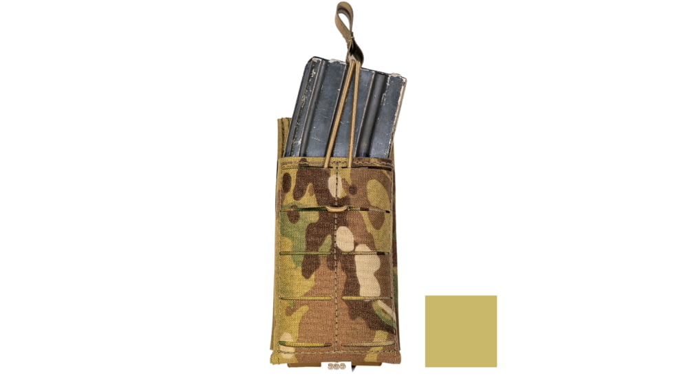 Grey Ghost Gear Single 5.56 Mag Pouch, Coyote Brown, 1085-14