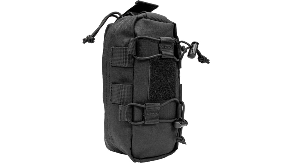 Grey Ghost Gear Slim Medical Pouch, Malice Clips for MOLLE/PALS, Black, 4002-2