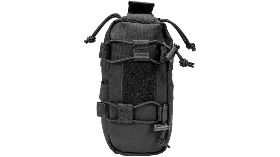 Grey Ghost Gear Slim Medical Pouch, Malice Clips for MOLLE/PALS, Black, 4002-2