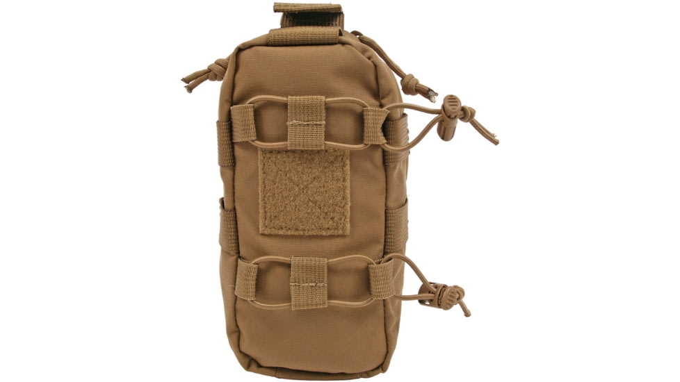 Grey Ghost Gear Slim Medical Pouch, Malice Clips for MOLLE/PALS, Coyote Brown, 4002-14