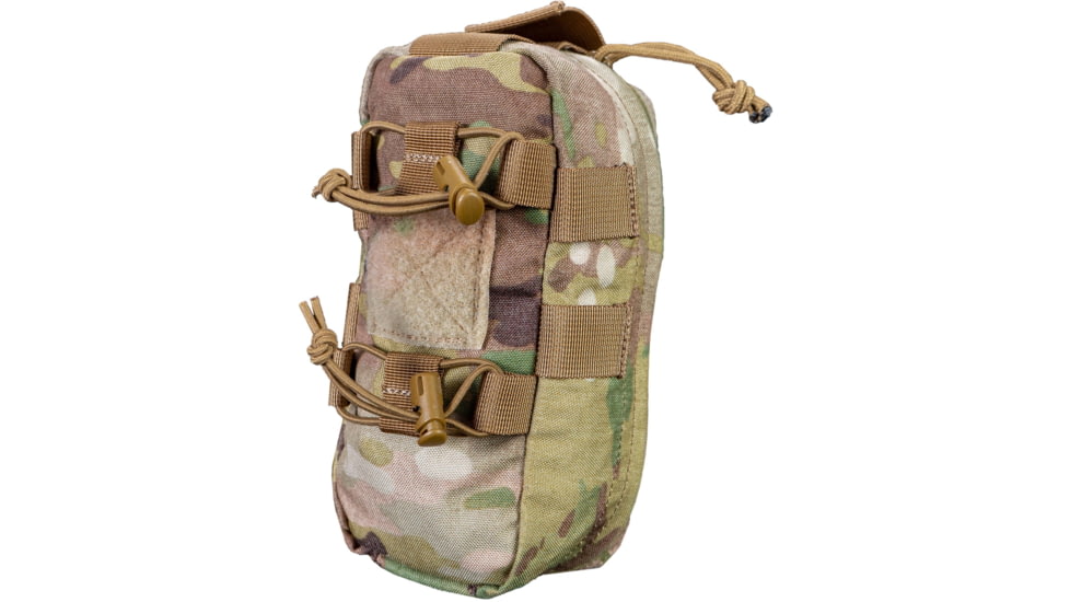 Grey Ghost Gear Slim Medical Pouch, Malice Clips for MOLLE/PALS, MultiCam, 4002-5