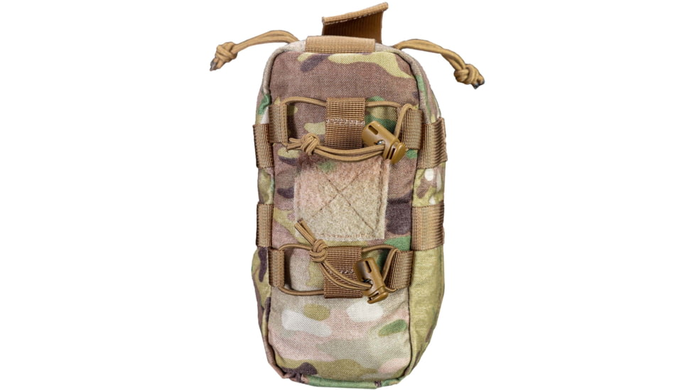 Grey Ghost Gear Slim Medical Pouch, Malice Clips for MOLLE/PALS, MultiCam, 4002-5