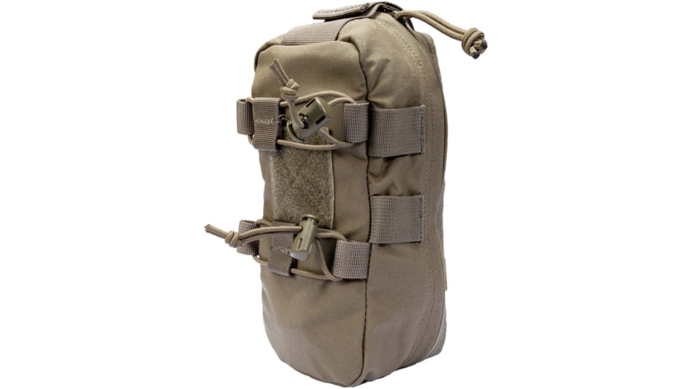 Grey Ghost Gear Slim Medical Pouch, Malice Clips for MOLLE/PALS, Ranger Green, 4002-6