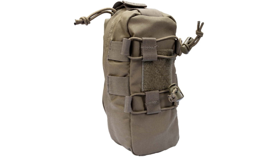 Grey Ghost Gear Slim Medical Pouch, Malice Clips for MOLLE/PALS, Ranger Green, 4002-6