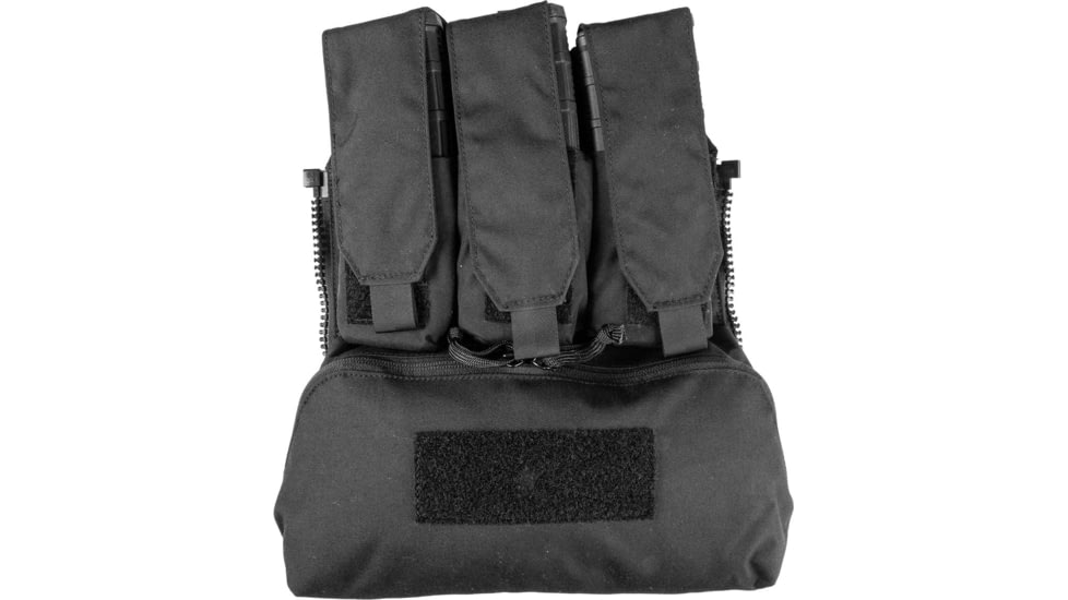 Grey Ghost Gear SMC Assaulter Zip-on Panel, Black, GTG0369-2