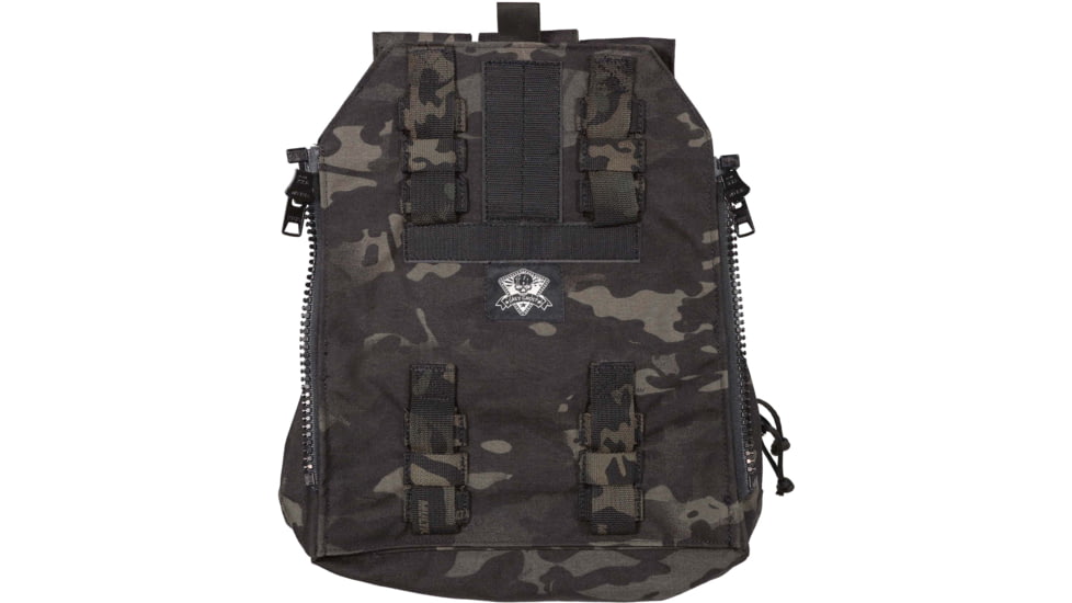 Grey Ghost Gear SMC Assaulter Zip-on Panel, MultiCam Black, GTG0369-42