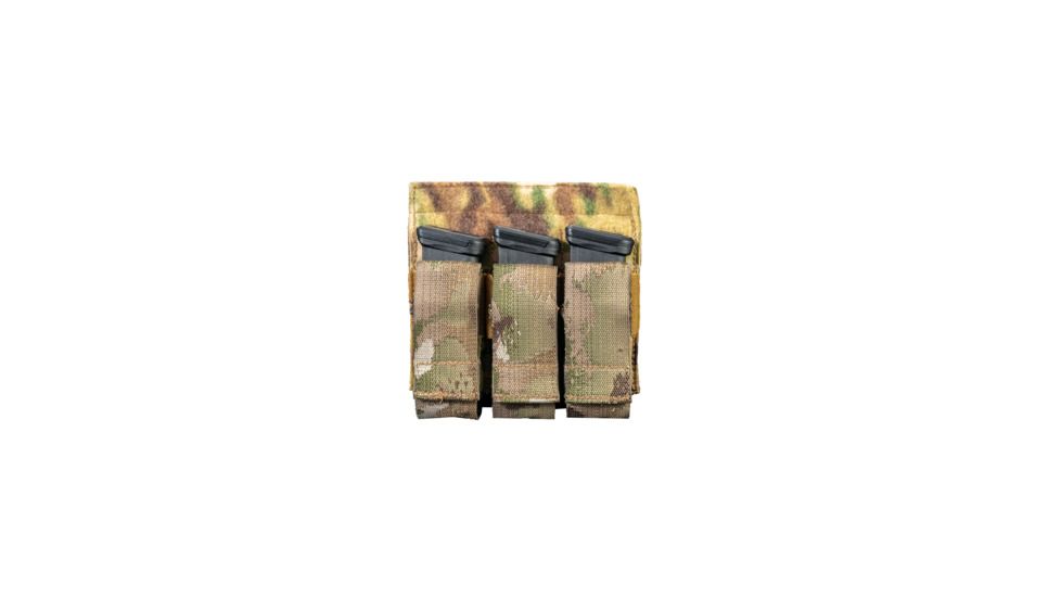 Grey Ghost Gear Triple Pistol Mag Pouch, Multicam, 1020-5