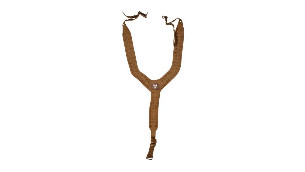 Grey Ghost Gear UGF 3-Point Battle Belt Suspenders, Hypalon, Coyote Brown 9036-14