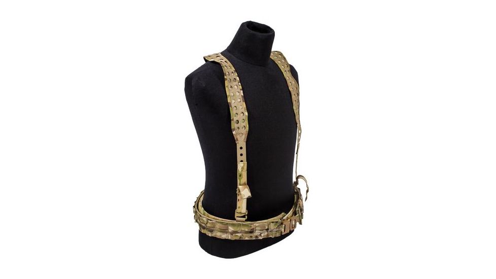 Grey Ghost Gear UGF 3-Point Battle Belt Suspenders, Hypalon, MultiCam 9036-5