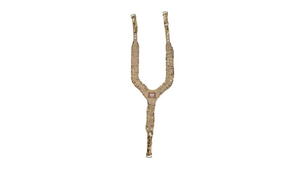 Grey Ghost Gear UGF 3-Point Battle Belt Suspenders, Hypalon, MultiCam, 9036-5
