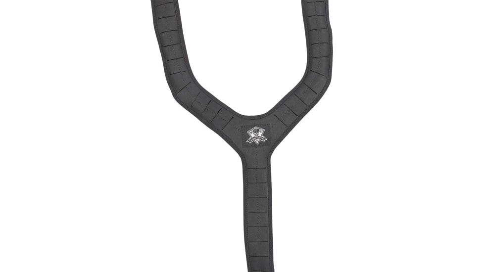 Grey Ghost Gear UGF 3-Point Laminate Battle Belt Suspenders, Black, 9037-2