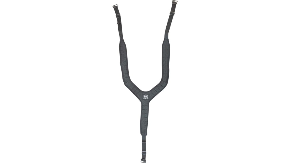 Grey Ghost Gear UGF 3-Point Laminate Battle Belt Suspenders, Black, 9037-2
