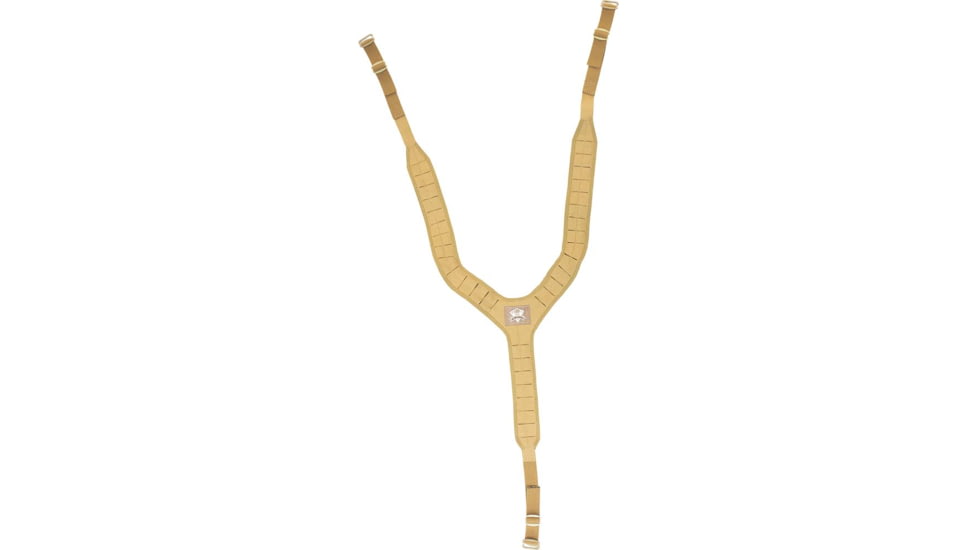 Grey Ghost Gear UGF 3-Point Laminate Battle Belt Suspenders, Coyote Brown, 9037-14