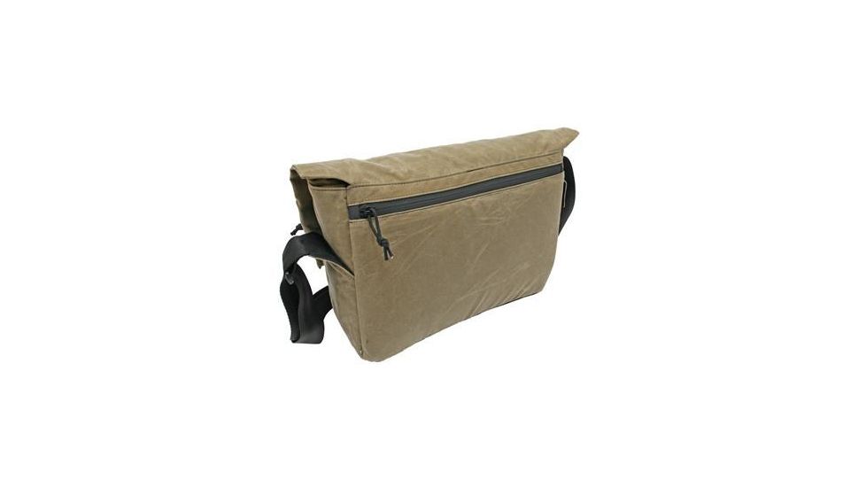 Grey Ghost Gear Wanderer Messenger Bag, Wax Canvas, Field Tan 6027-TAN
