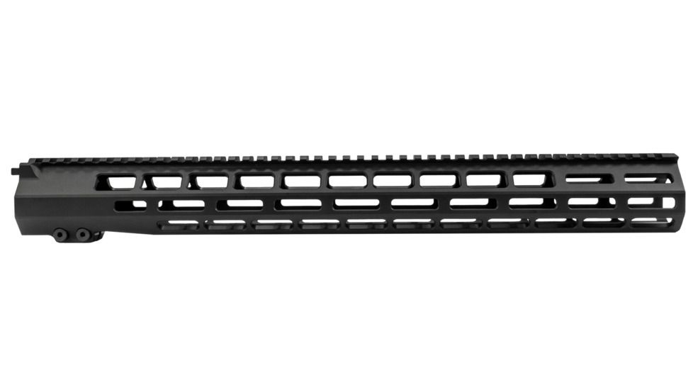 Grey Ghost Precision AR-10 M-LOK Handguard, 18 in, Aluminum, 1.2 lb, Black, GGP-308-18-HG