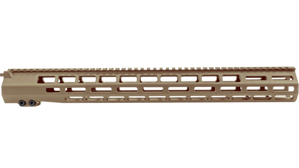 Grey Ghost Precision AR-10 M-LOK Handguard, 18 in, FDE Cerakote, GGP-308-18-HG-FDE