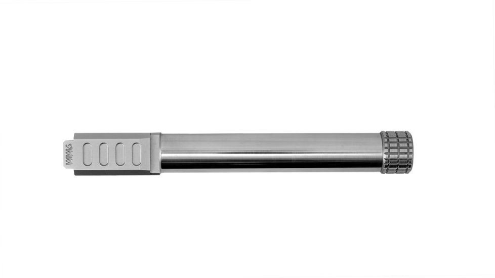 Grey Ghost Precision Glock 17 Gen3-4 Threaded Match Grade Barrel, 9mm SAAMI, Non Coated, Stainless Steel, Barrel-G17-T-NC