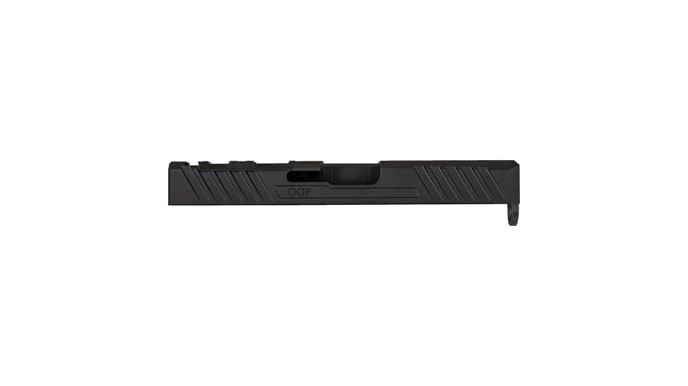 Grey Ghost Precision Version 3 Pistol Slide w/ RMR-DP Pro Cut, Glock 19 Gen 5, 17-4 Stainless Steel, Nitride Coated, Black, GGP-19-5-OC-V3