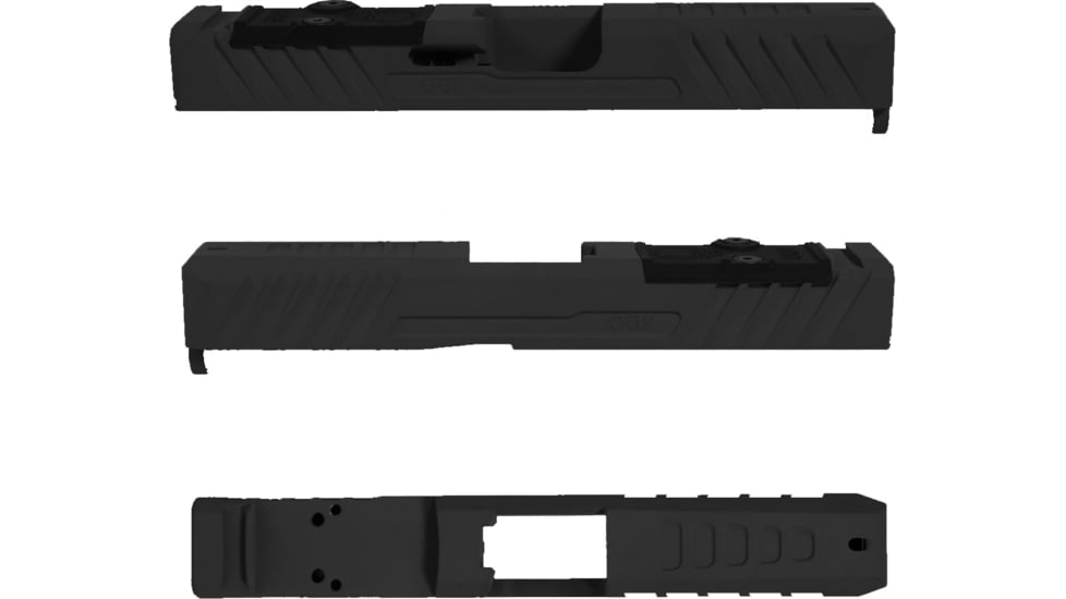 Grey Ghost Precision Version 3 Pistol Slide w/ RMR-DP Pro Cut, Glock 19 Gen 4, 17-4 Stainless Steel, Sniper Grey Cerakote, GGP-19-4-OC-SG-V3