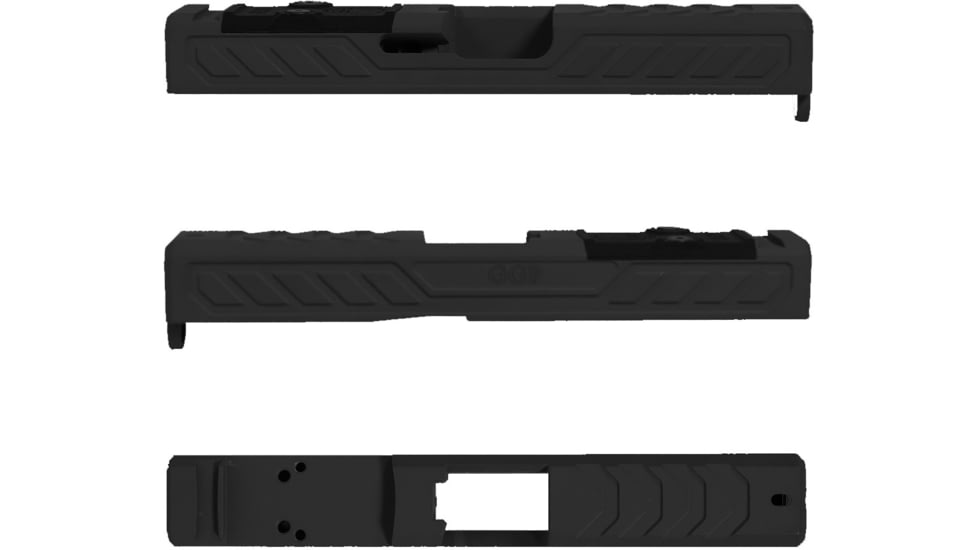 Grey Ghost Precision Version 6 Pistol Slide w/ RMR-DP Pro Cut, Glock 19 Gen 3, 17-4 Stainless Steel, Sniper Grey Cerakote, GGP-19-3-OC-SG-V6