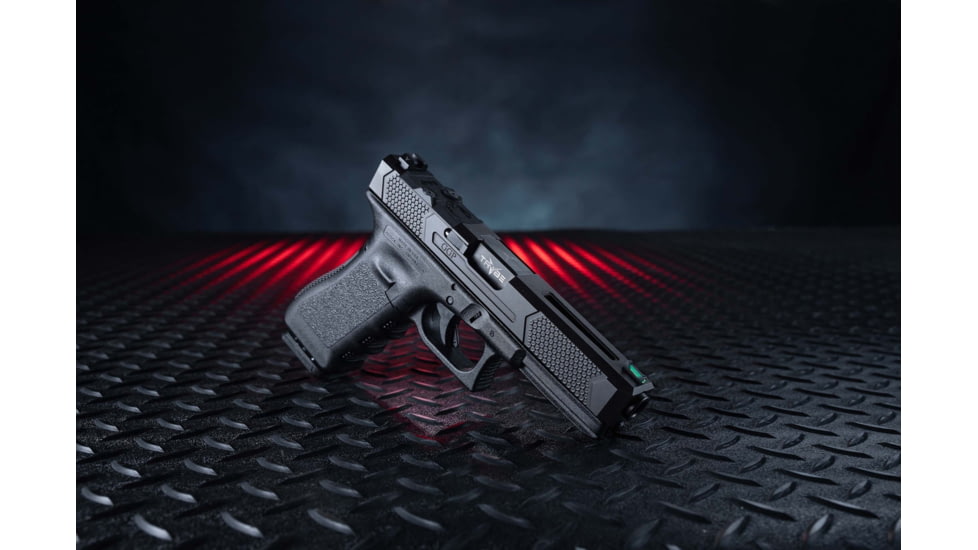 Grey Ghost Precision RMR Cut Pistol Slide, TRYBE Defense Glock Pistol Parts