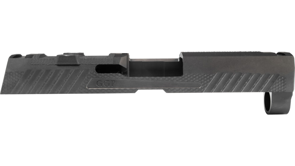 Grey Ghost Precision Sig P320 Compact Size Slide Version 2, 9mm, 416 Stainless Steel DLC Finish, Black, GGP-320-C-BLK-2