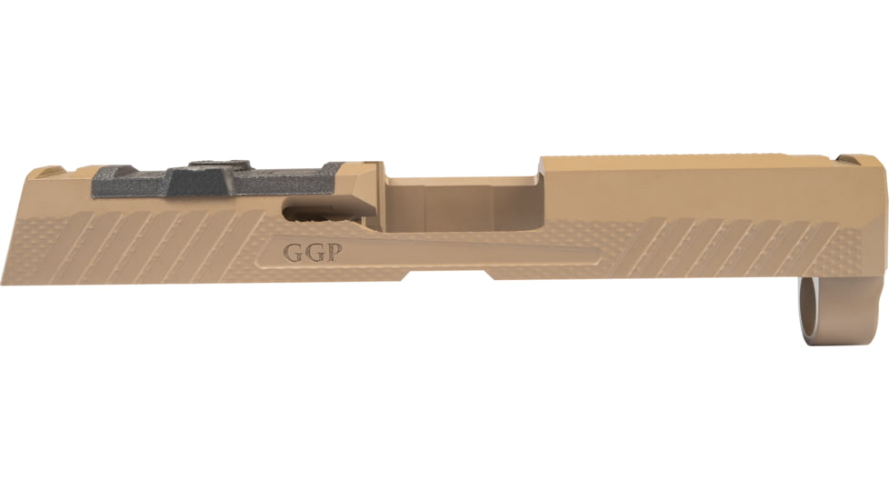 Grey Ghost Precision Sig P320 Compact Size Slide Version 2, 9mm, 416 Stainless Steel Cerakote Finish, FDE, GGP-320-C-FDE-2