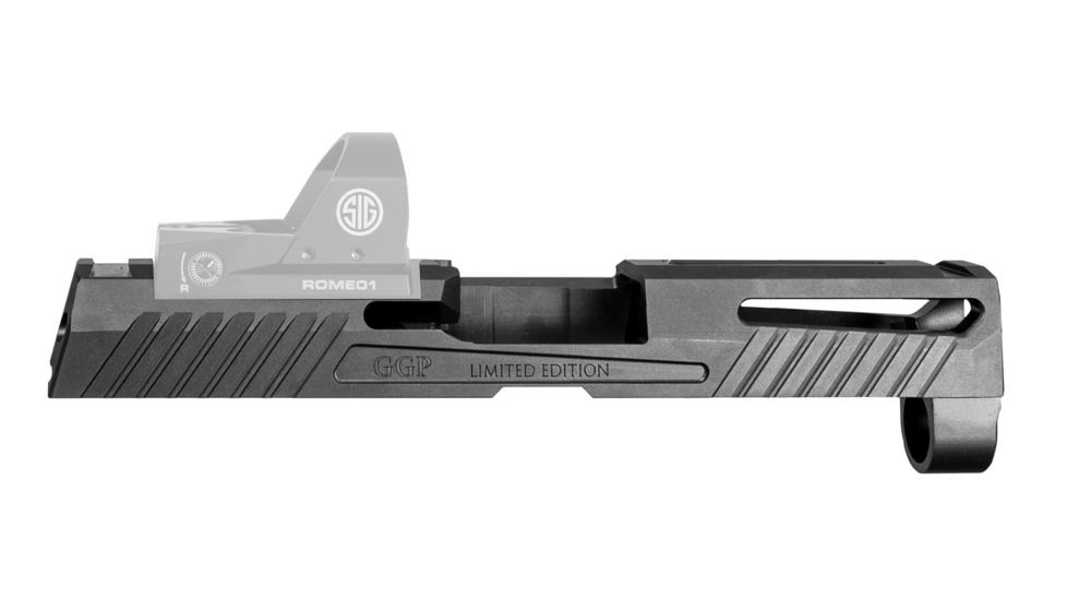 Grey Ghost Precision Sig P320 Compact Size Slide Version 1, 9mm, 416 Stainless Steel DLC Finish, Grey, GGP-320-C-GRY-1