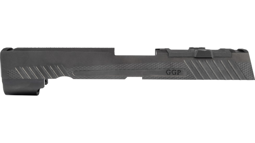 Grey Ghost Precision Sig P320 Full Size Slide Version 2, Stainless Steel, Black DLC, GGP-320-F-BLK-2