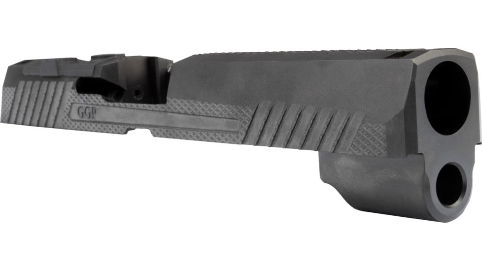 Grey Ghost Precision Sig P320 Full Size Slide Version 2, Stainless Steel, Black DLC, GGP-320-F-BLK-2