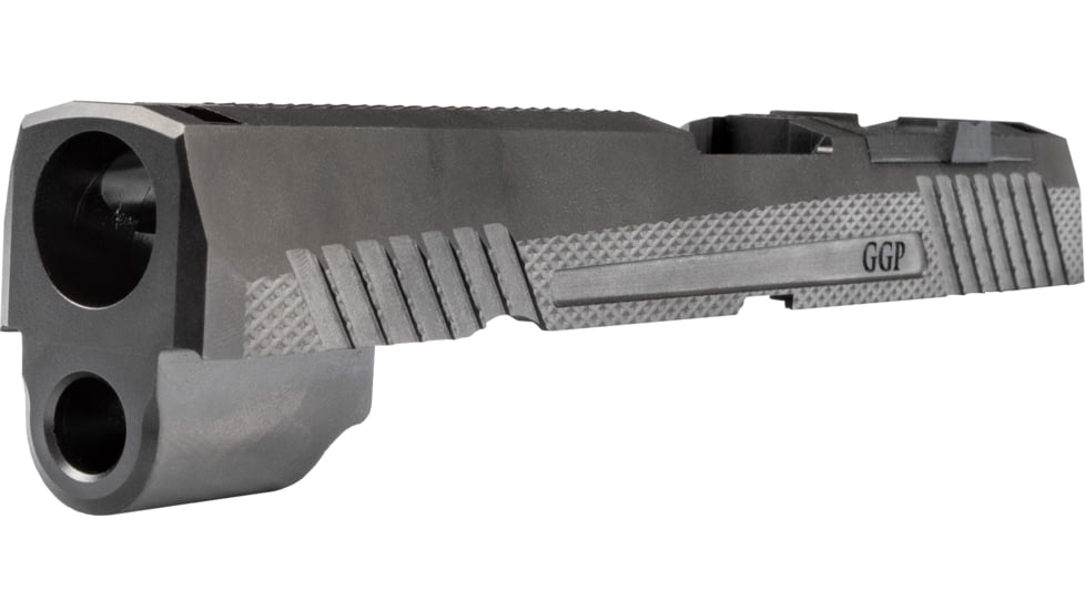 Grey Ghost Precision Sig P320 Full Size Slide Version 2, Stainless Steel, Black DLC, GGP-320-F-BLK-2