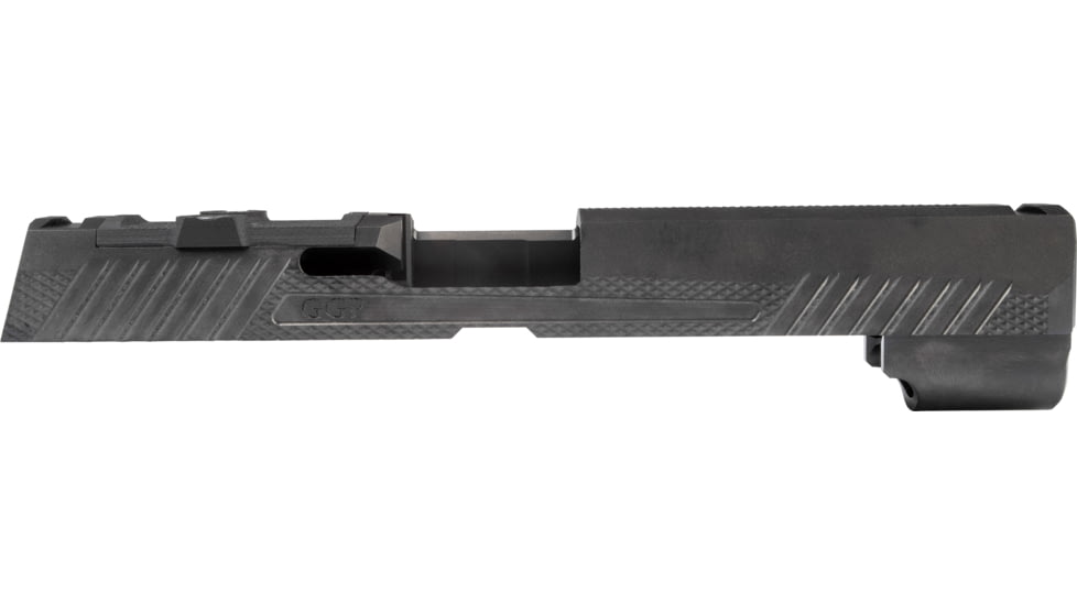 Grey Ghost Precision Sig P320 Full Size Slide Version 2, Stainless Steel, Black DLC, GGP-320-F-BLK-2
