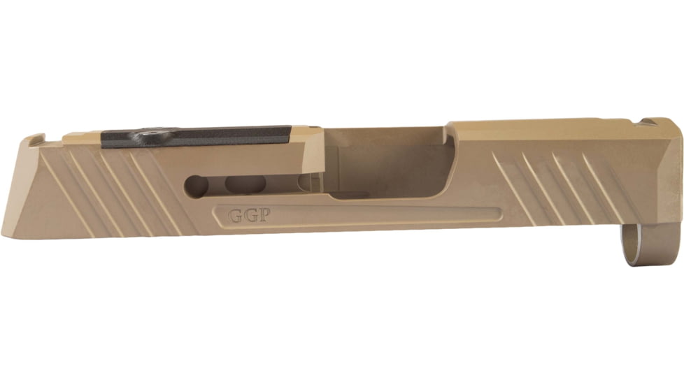 Grey Ghost Precision Sig P365 Pistol Slide Version 1, 9mm, 17-4 Stainless Steel, Cerakote Finish, FDE, GGP-365-FDE-1