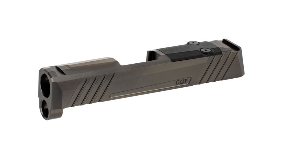 Grey Ghost Precision Sig P365 Pistol Slide Version 1, 9mm, 17-4 Stainless Steel, DLC Finish, Grey, GGP-365-GRY-1